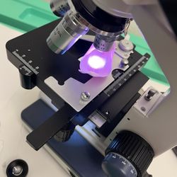 AmScope B120 Series Binocular Compound Microscope  and 0.3 MP Digital Camera