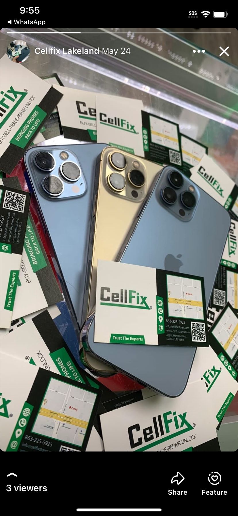 iPhone 13 Pro Max 128GB (PLEASE READ DESCRIPTION)