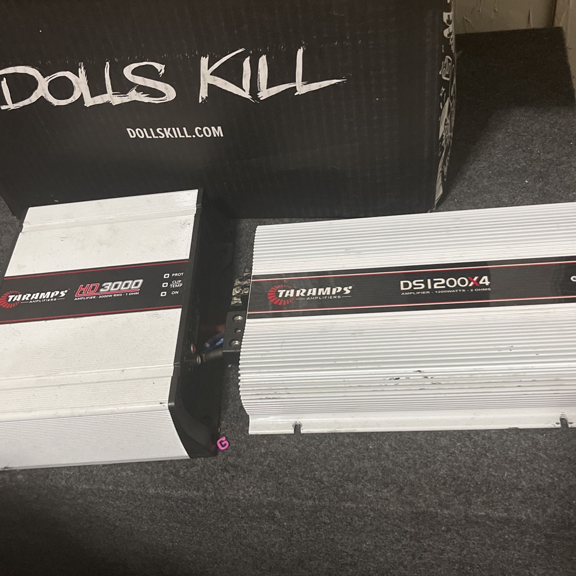 1200/.4 Taramp And A 3000 Hd Taramp