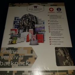 Survival Backpack Bye Wise