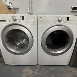 LG Front Load Stackable Washer & Dryer Set 