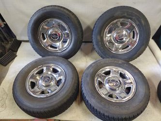 Ready to bolt on F-150 wheels and tires