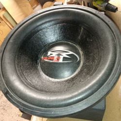 Rockford Fosgate Subwoofer 15" DVC- See Pictures Read Ad 