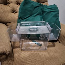 Prince Lionheart side of crib acrylic diaper caddy