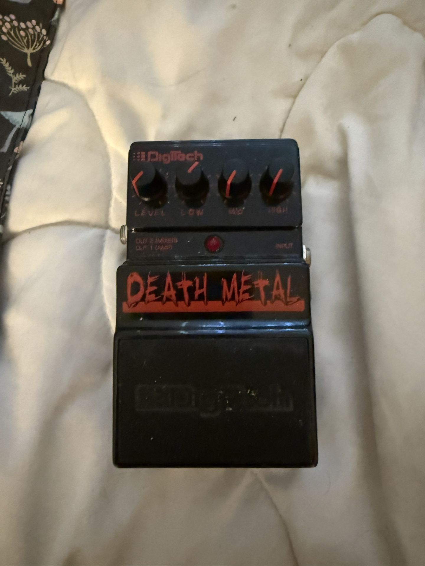Death Metal Digitech Pedal