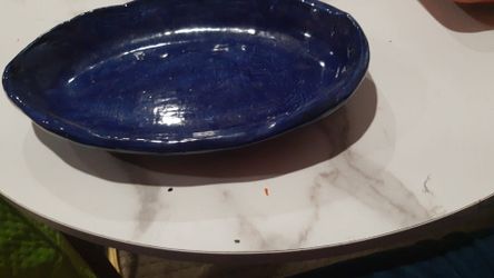 Hand Made Clay Plate