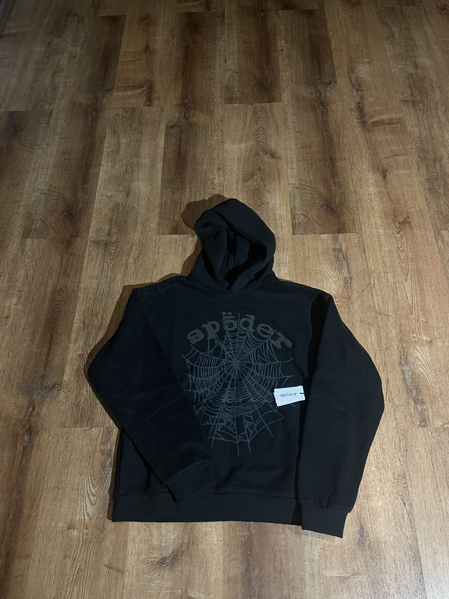 Black Phantom Spider Hoodie