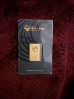 10 gram Perthmint 24k gold bar
