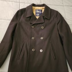 Large Wool Black American Eagle Jacket
