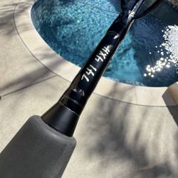 Custom Like New Okuma PCH 4xHVY!! Salt Water Fishing Rail Rod. 