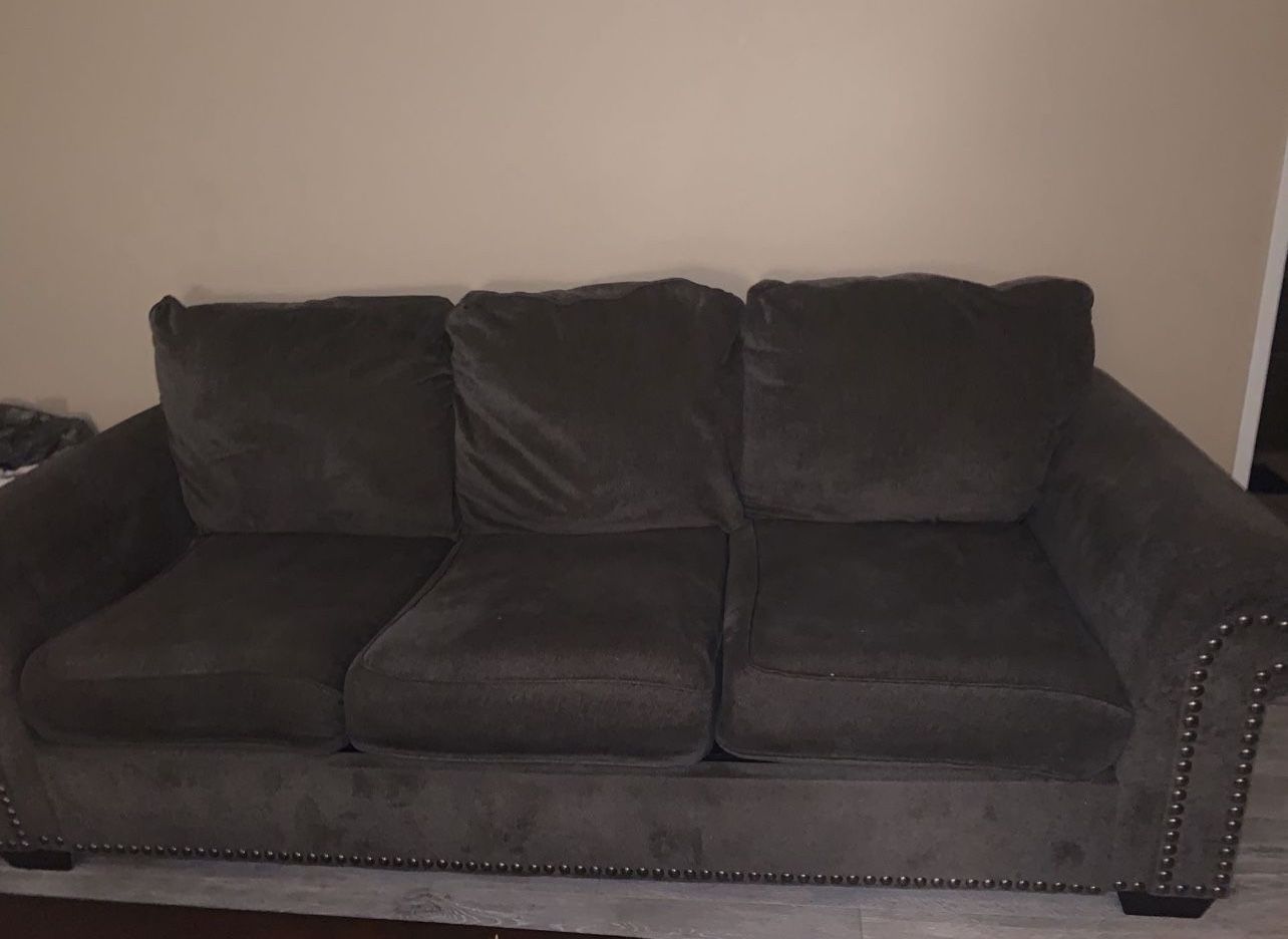 Gray Great Condition Couch Pull Out Bed