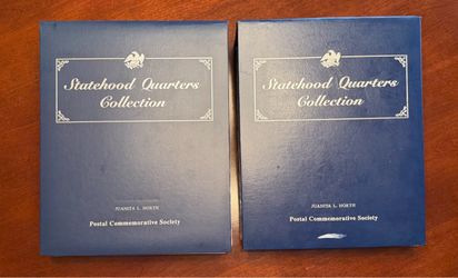 Statehood Quarter And Stamp Collection