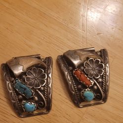 Turquoise ,silver Watch Band 