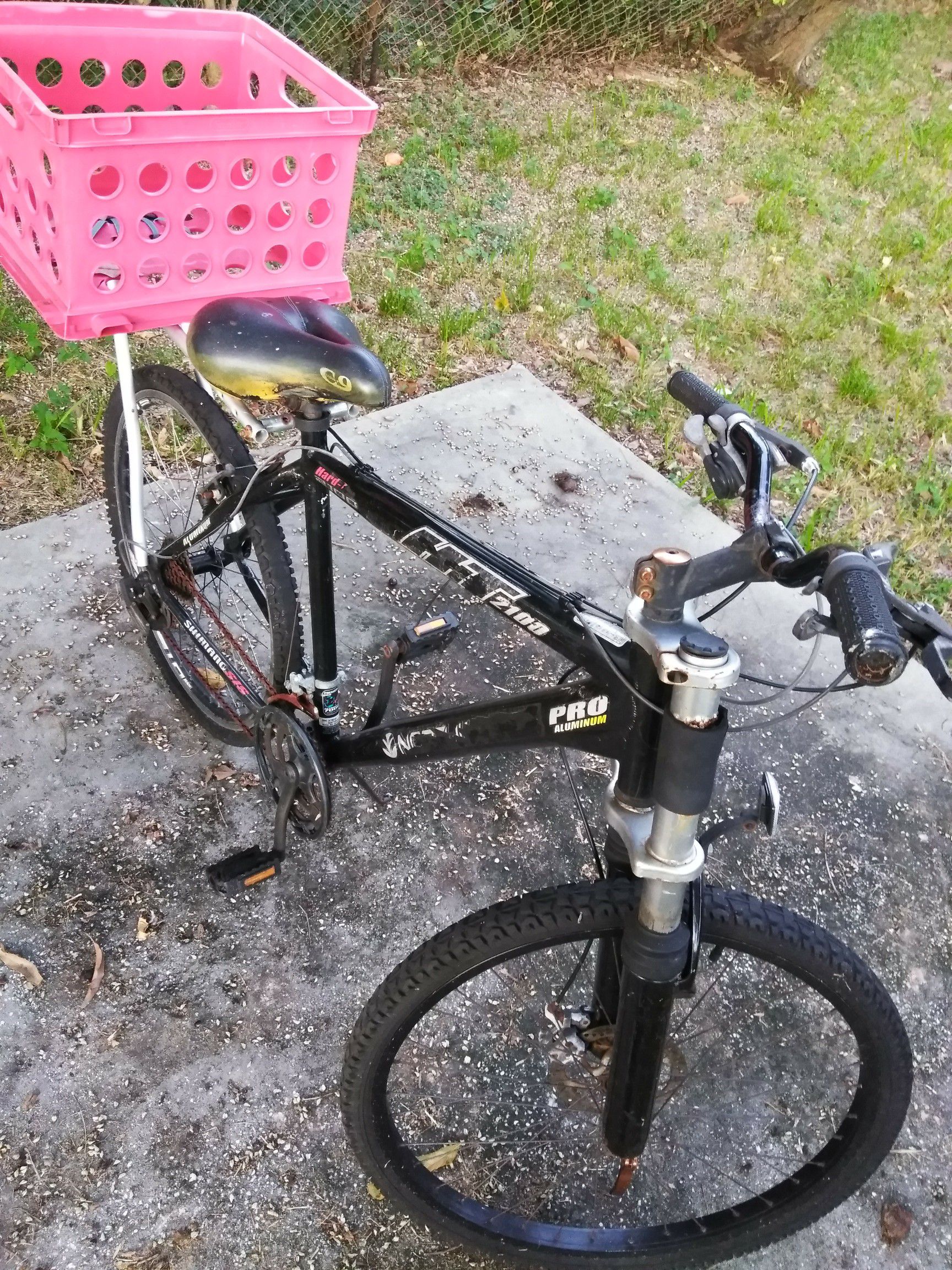 Bicicleta para partes o chatarra Aluminum frame bicycle