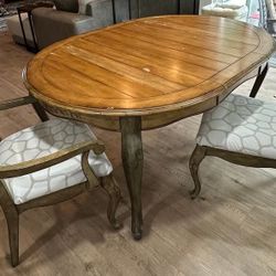 Solid Dining Room Table And Chairs