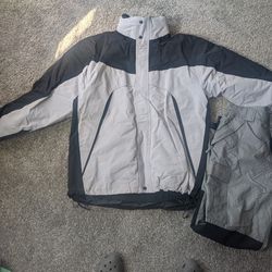 Snowboarding Jacket and Matching Pants