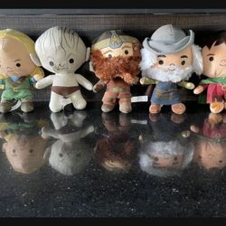 The Lord of the Rings Chibi-Style Plush Toys Set Of 5