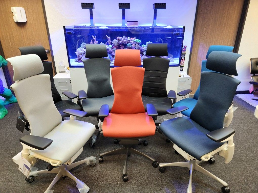 🔥BRAND NEW 2024🔥40% OFF🔥 HERMAN MILLER LOGITECH X GAMING EMBODY CHAIRS🔥ALL COLOR OPTIONS IN STOCK🔥PICK-UP🔥DELIVERY🔥SHIP🔥