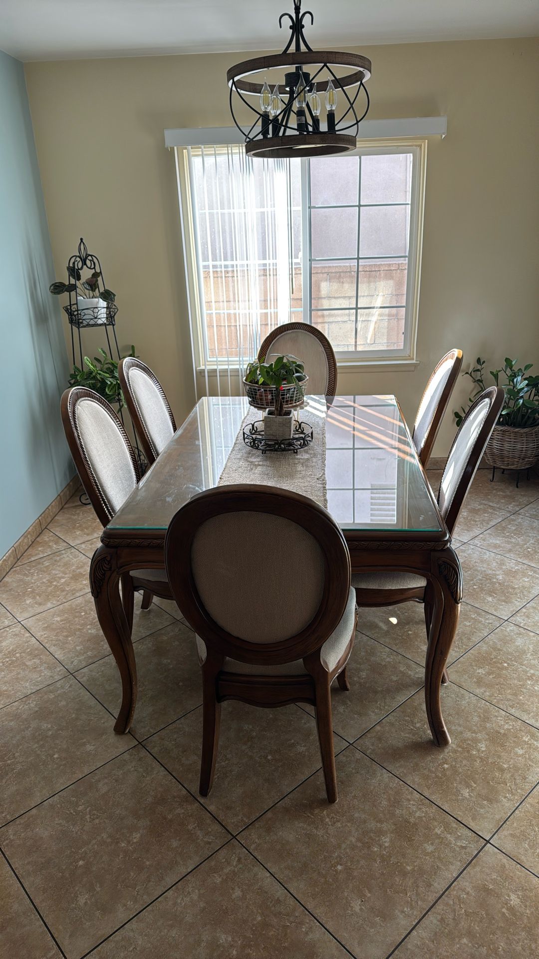 Solid Wood Dining Set