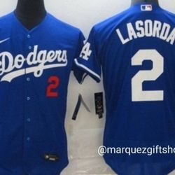 Men's Tommy Lasorda Dodgers Jerseys 