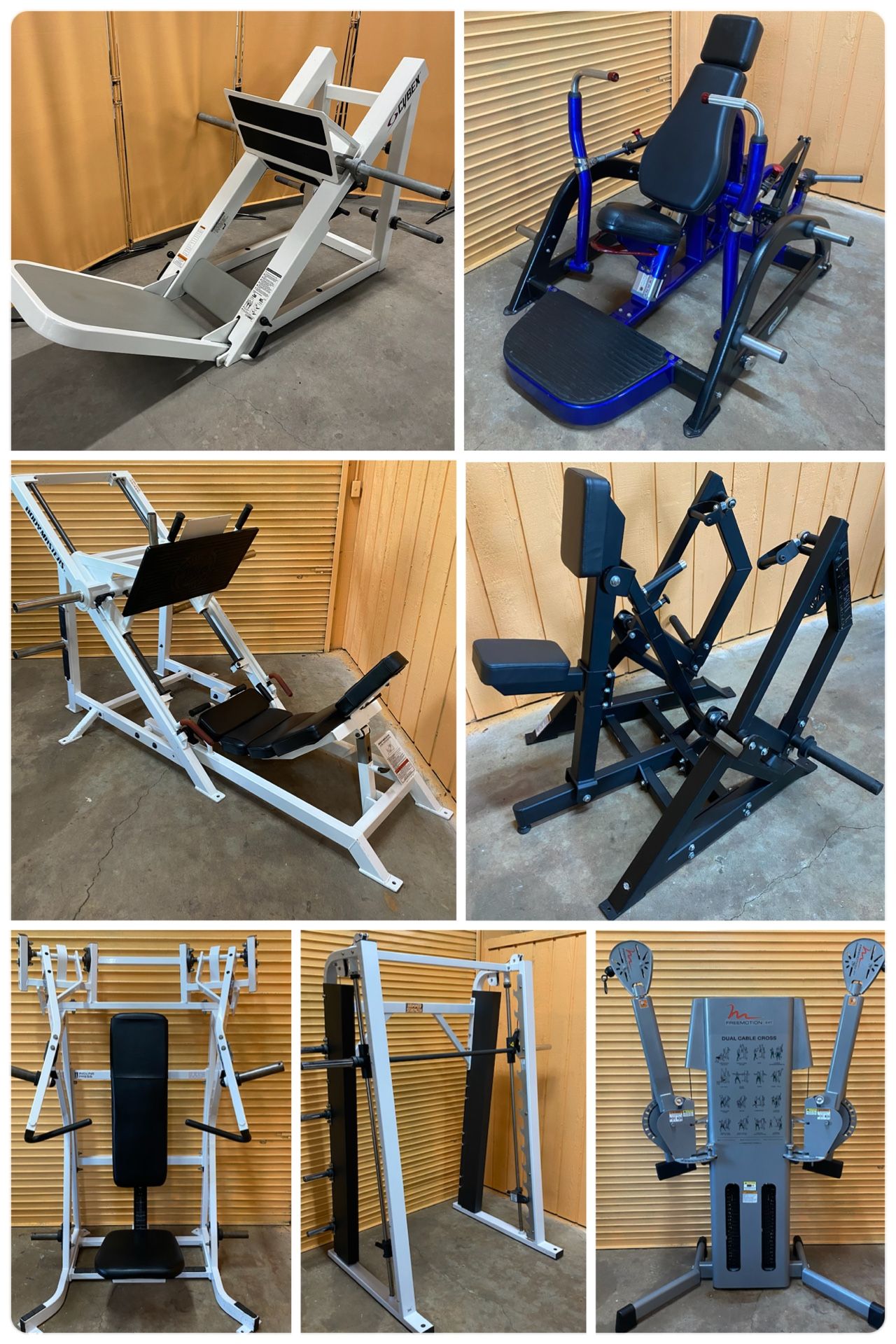 Gym Equipment, Olympic Weight Plate Bench, Chest, Smith Machines Home Leg Press Dumbbell Rack Power Squat Curl Extension Bar