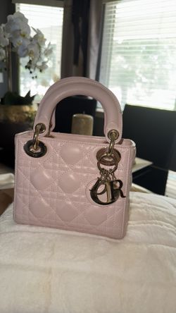 Authentic Lady Dior Mini Bag