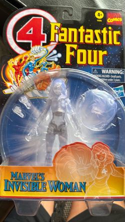 Marvel Legends retro clear invisible Woman
