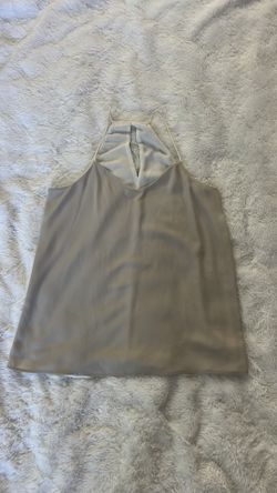 Express Women’s Beige Sleeveless Top Size M