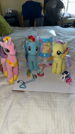 My Little Pony TY Beanie Babies & Lamp