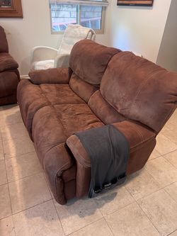 Brown couch