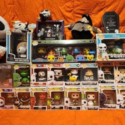 Nightmare Before Christmas Funko Pop Collection