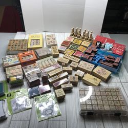 Huge Craft Stamp LOT