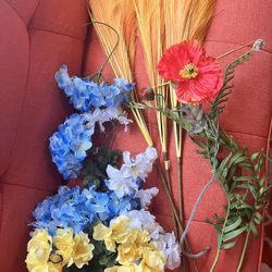 Mixed Artificial Flowers Etc For Wedding And Events