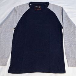 GALAXY BY HARVIC MEN'S WAFFLE-KNIT THERMAL SHIRT (M)