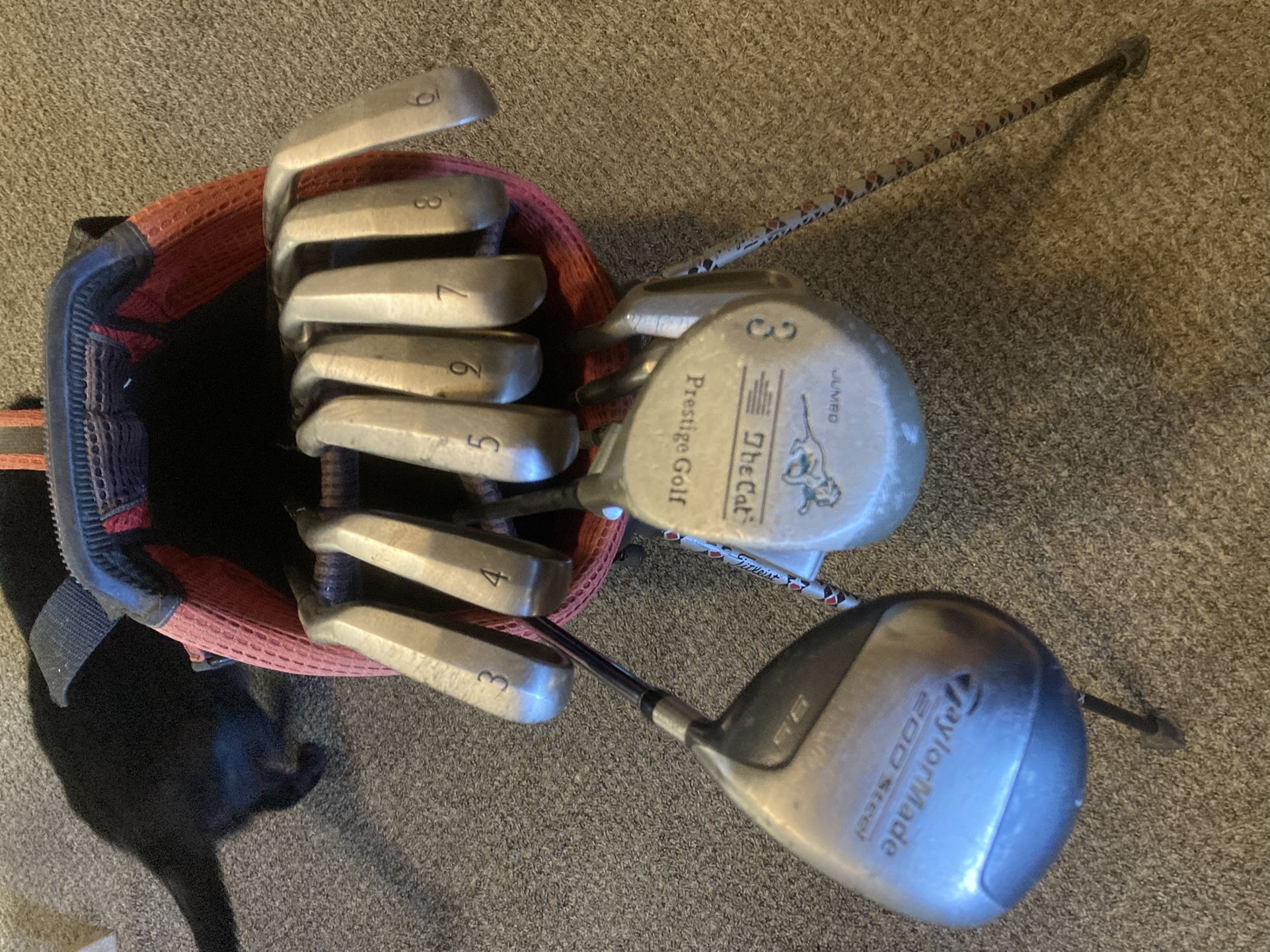 Full Set Of Golf Clubs
