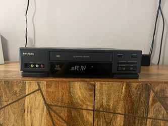 Hitachi VT-F390A Hi-Fi Stereo VCR VHS Video Cassette Recorder Player WORKING