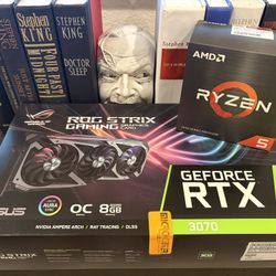 Ryzen 5600X, ASUS RTX3070