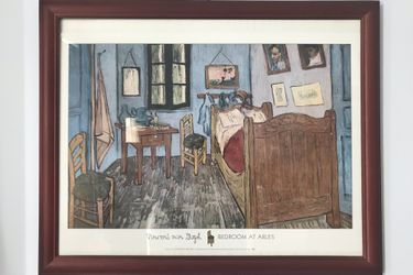The Bedroom at Arles, by Vincent Van Gogh