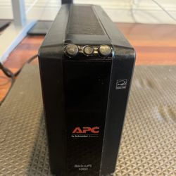 APC Back-UPS 1000 Battery Backup