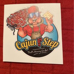 Cajun 2 Step/ Stalecracker Sticker 