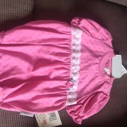Baby Girl Pink Romper