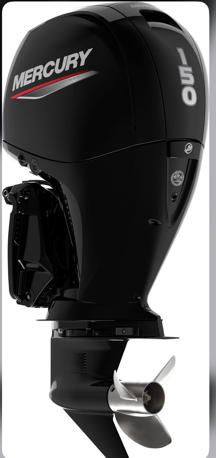 New Mercury 150 Outboard 