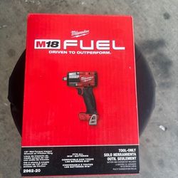 M18 FUEL Gen-2 18V Lithium-Ion Brushless Cordless Mid Torque 1/2 in. Impact Wrench w/Friction Ring (Tool-Only)
