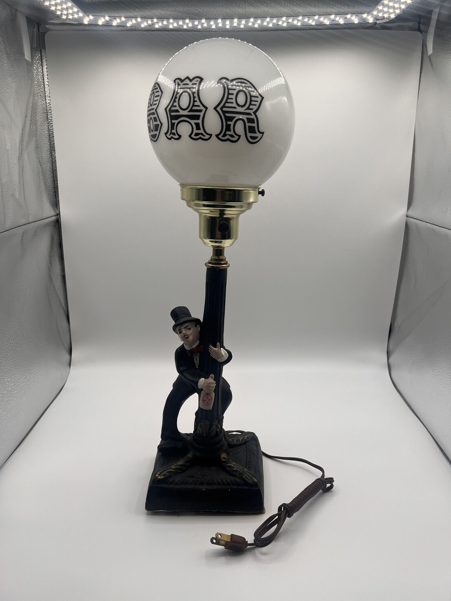 Vintage 1950 Charlie Chapman Bar light (Working Condition)