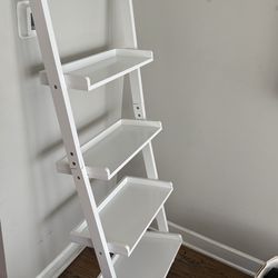 White Shelving Unit