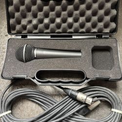 Samson S1 Microphone With Hosa XLR Cable