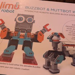 UBTECH JIMU Robot BuzzBot & MuttBot App-Enabled STEM Learning Kit 264 pcs