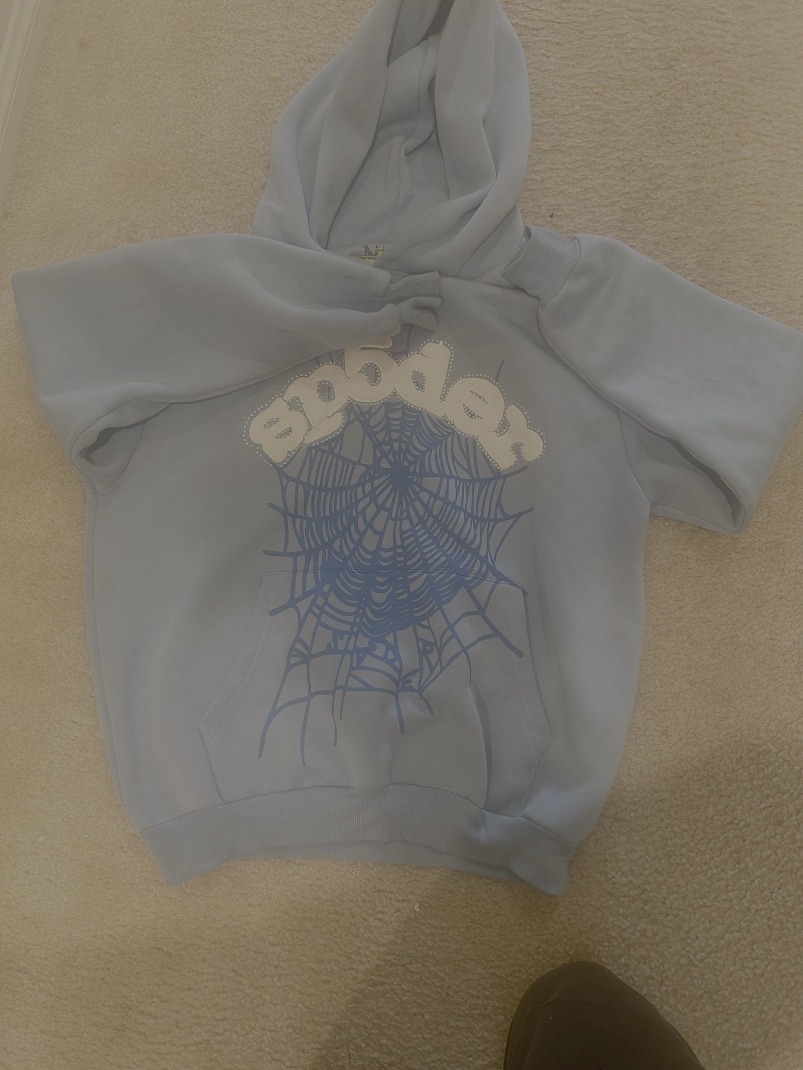 Blue Sp5der Hoodie