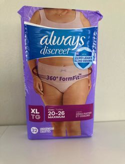 Always adult diapers