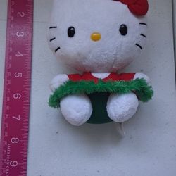 Hello Kitty Christmas Beanie Baby